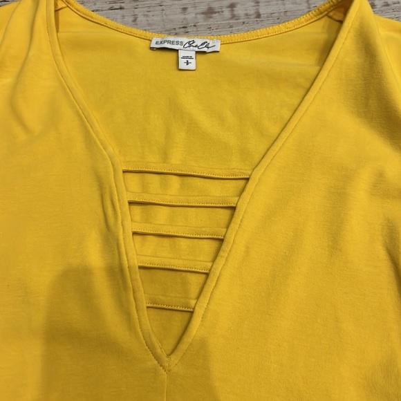 Express Mustard Bodysuit - Picture 3 of 5